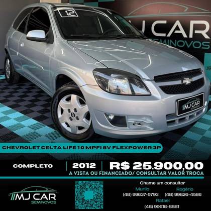 CHEVROLET CELTA 1.0 MPFI LS 8V FLEX 2P MANUAL CHEVROLET CELTA 1.0 MPFI LS 8V FLEX 2P MANUAL